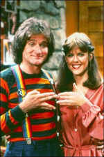 As Mork in Mork and Mindy