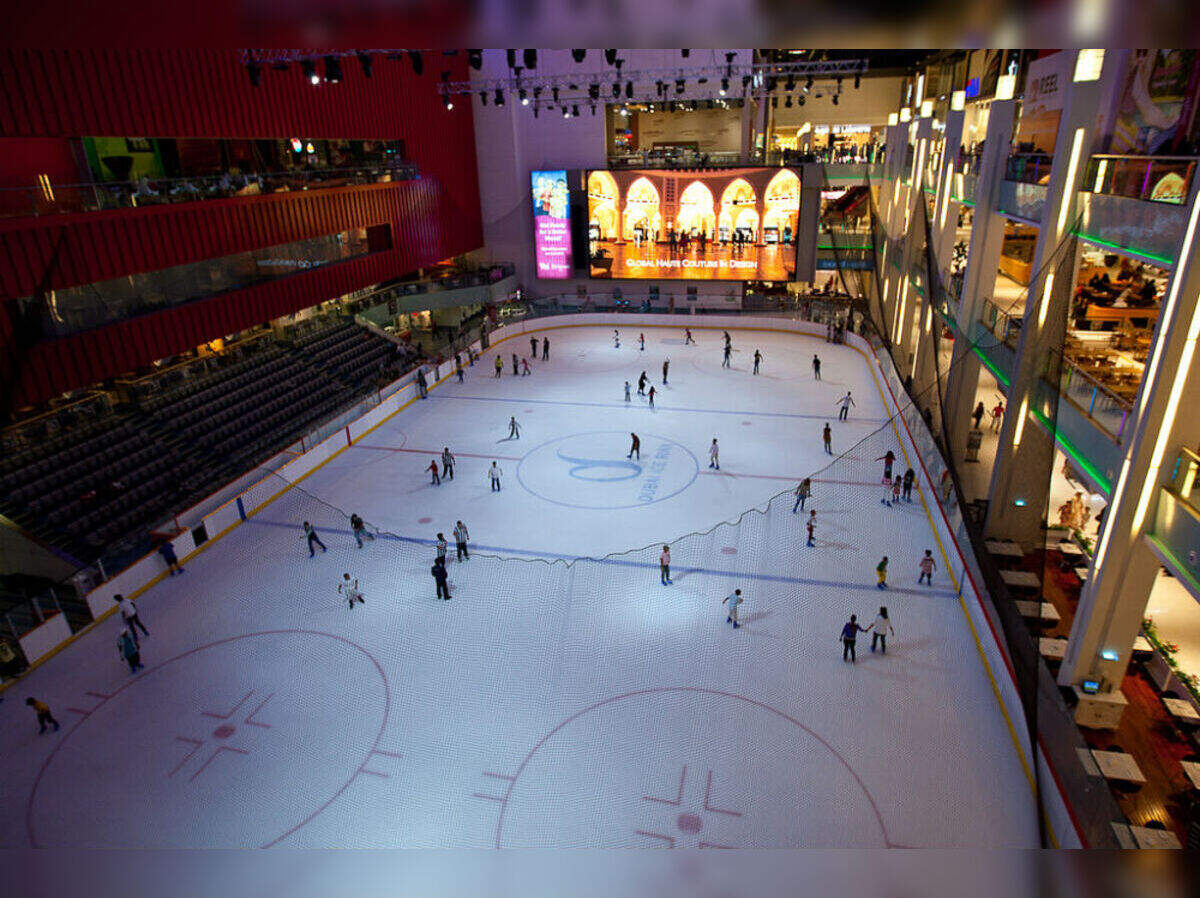 Dubai Mall Ice Rink Emirates Sports Ice Rink To Unveil World Class