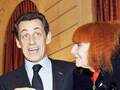 Sarkozy at award ceremony