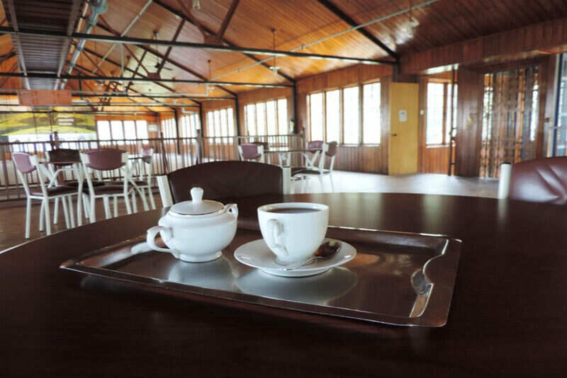 Restaurant at tea museum Hanthana