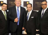 Donald Trump at a dinner party in Pune