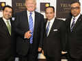 Donald Trump at a dinner party in Pune