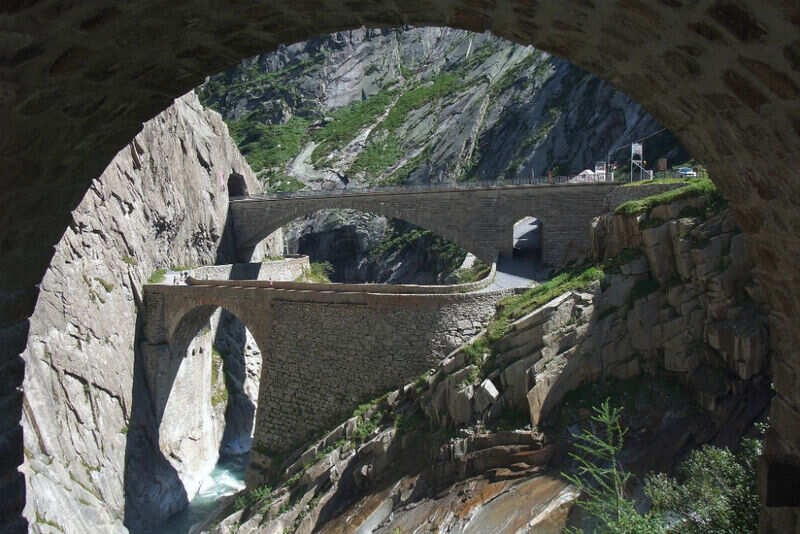 Devil's Bridge in Switzerland (2)