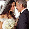 Article image for: George Clooney and Amal Alamuddin's first wedding pictures revealed
