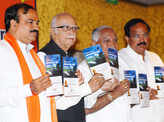 Advani at a press meet