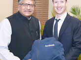 Mark Zuckerberg in India