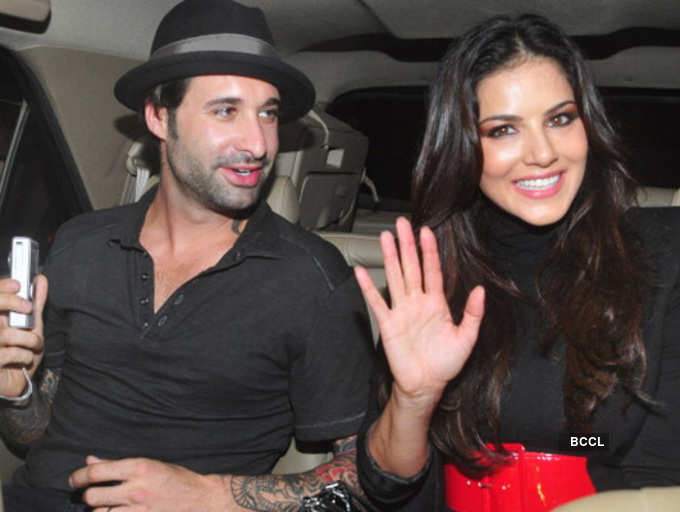 Sunny Leone Celebrates Husband Daniel Webers Birthday