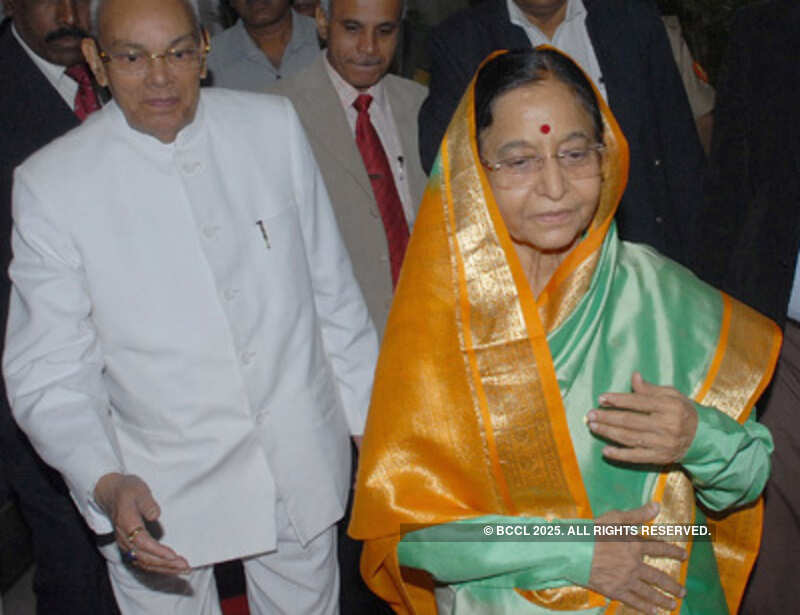 Pratibha Patil at Rajbhavan