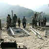 Article image for: Indian army starts construction of bridge damaged due to <i class="tbold">floods in kashmir</i>