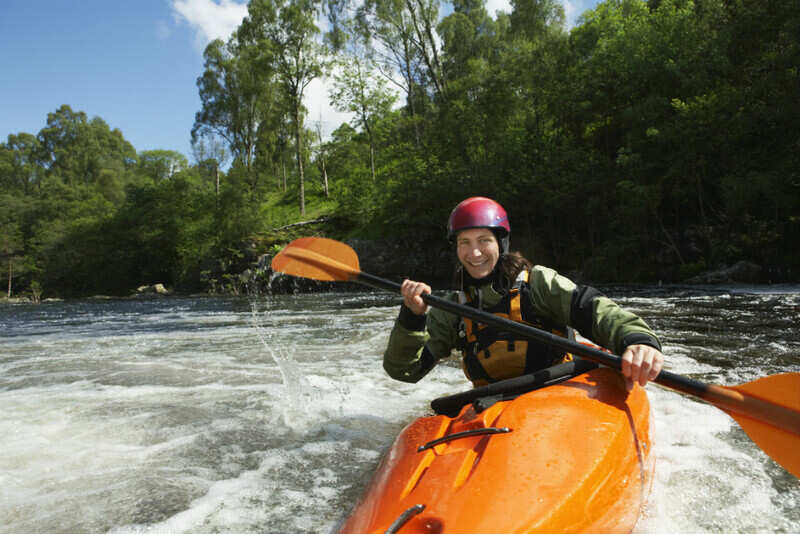 kayaking