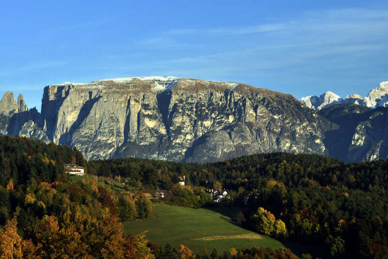 View of the Dolomites