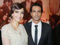 Sonam, Arjun @ fashion event