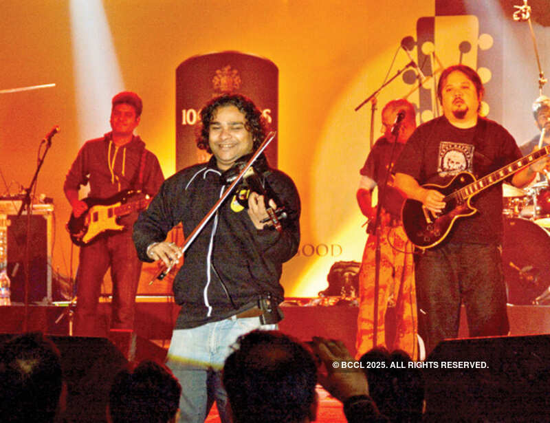 Parikrama band performs at a club in Lucknow