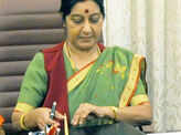 Make Gita the national book, Sushma says