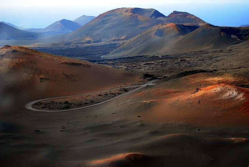 Volcanic Landscape at Timanfaya National Park