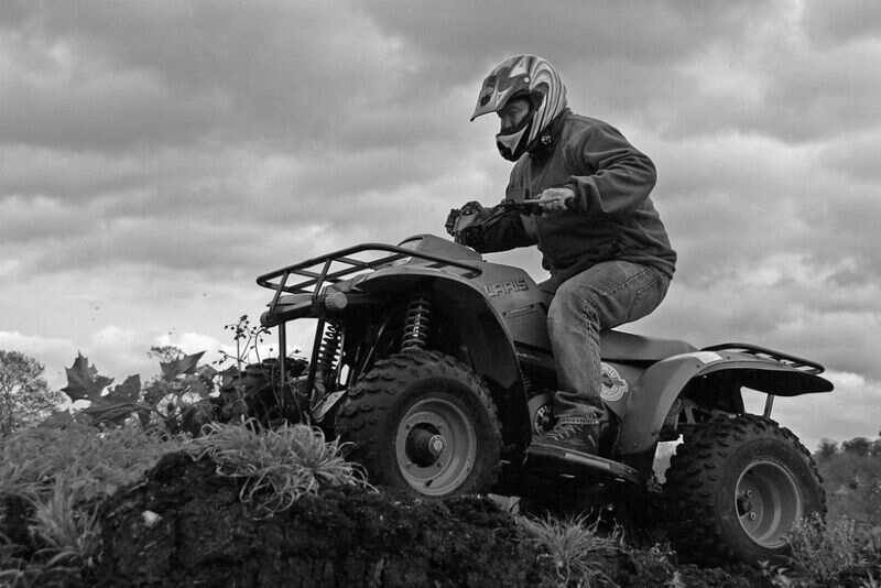 Quad biking