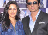 Sonu, Neha visit Ahmedabad