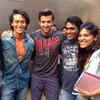 Article image for: Hrithik lights up Tiger's first day of shoot