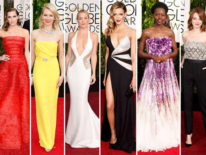 Best looks from 2015 Golden Globes red carpet | The Times of India