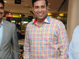 Actors and cricketers at a book store