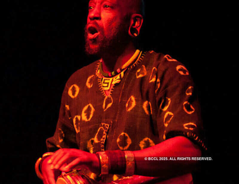 UK storyteller Godfrey Duncan in A'dabad