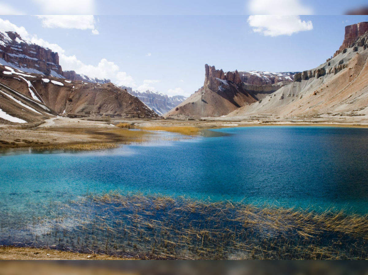 Serene Beauty of Deep Blue Lake