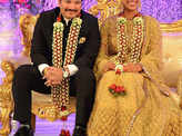 Balaji, and Siva Shankari's reception at Hilpa Kalavedika