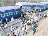 Express train derails near TN's Hosur