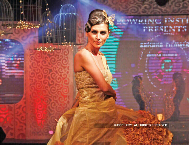 Fashion show in the city