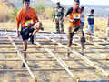 Obstacle race in Kolhapur