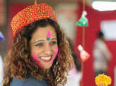 Ladies' club celebrate Holi