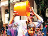 Holi celebrations in the city
