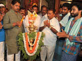 Celebs at a Kannada film launch