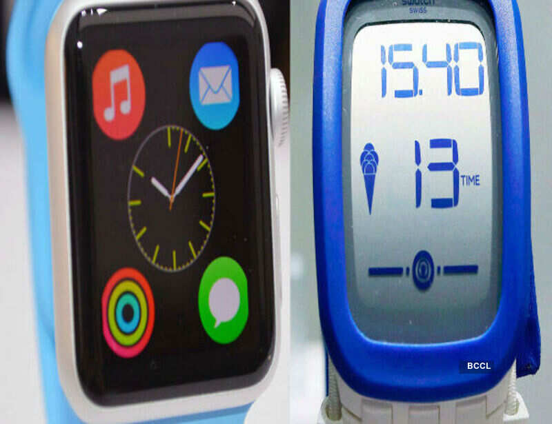 Swatch unveils Apple Watch rival