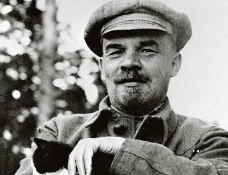 Candid moments of historical people