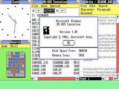 Microsoft Windows turns 40