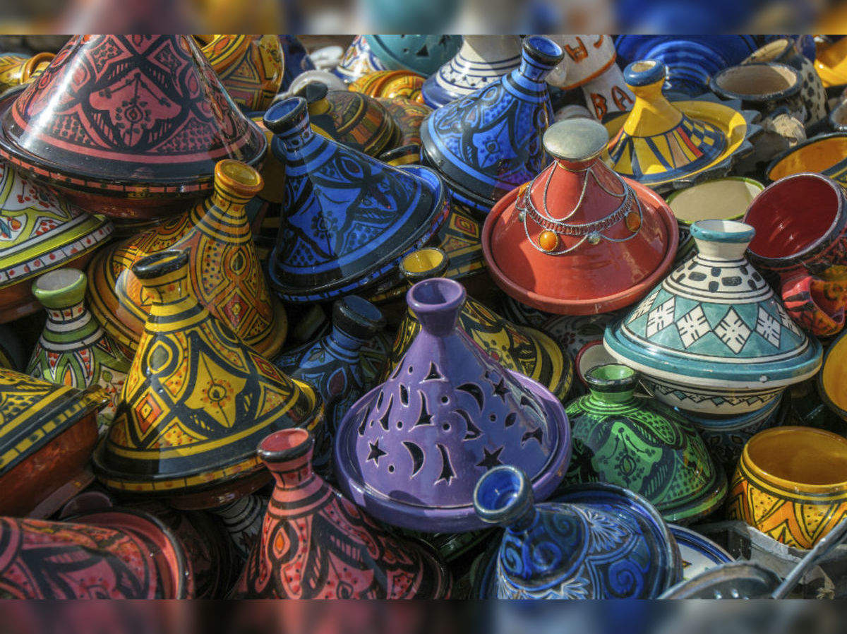 Moroccan outlet pottery pots ceramic