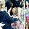 Article image for: Justin Bieber gets touchy with model Shanina Shaik at <i class="tbold">coachella</i>