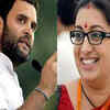 Article image for: HRD minister's visit to Amethi: Rahul Gandhi takes a jibe at Smriti Irani