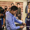 Article image for: KKR Team @ Manyavar Store