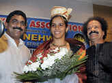 Saina Nehwal's felicitation