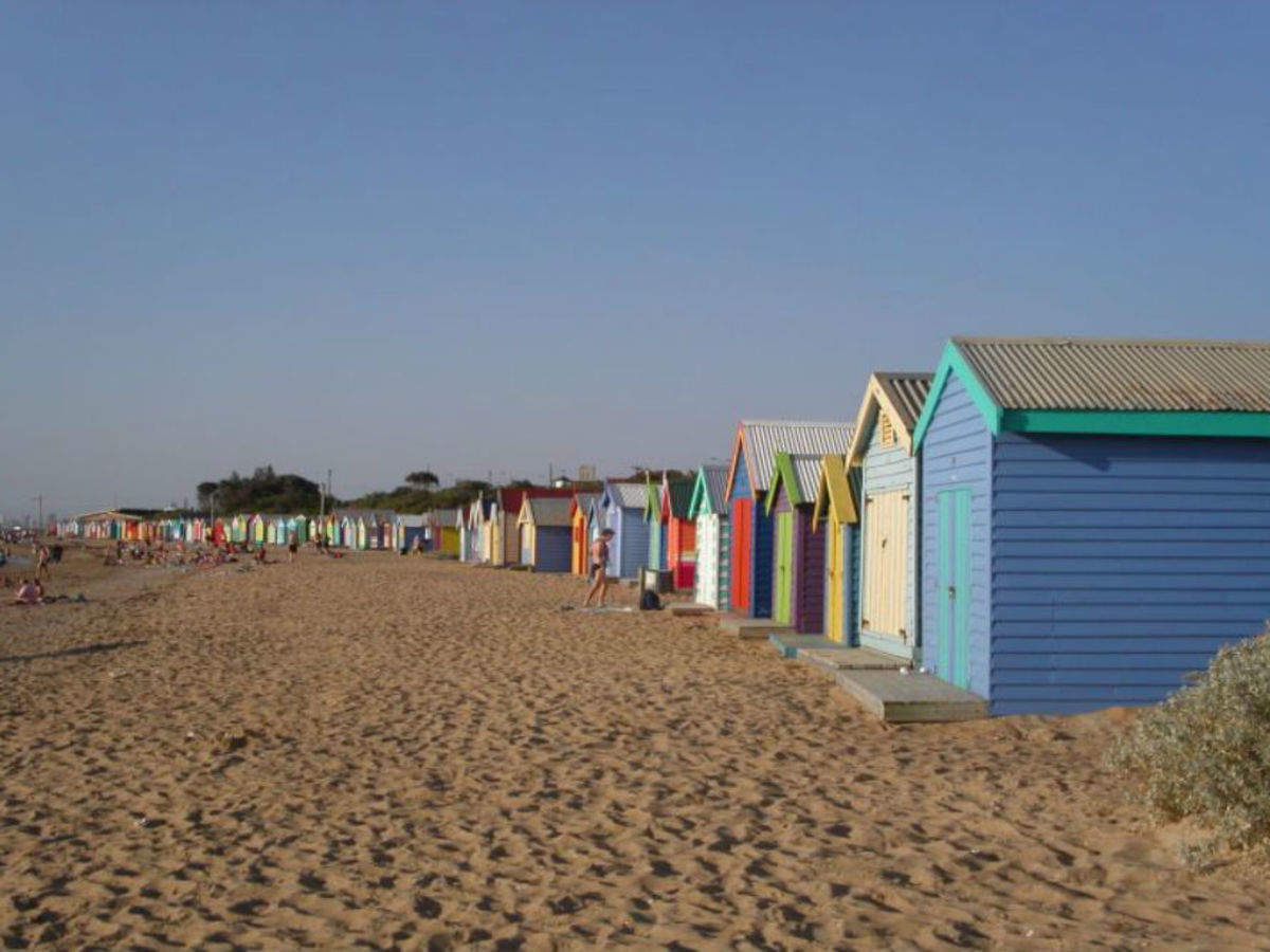 Brighton Beach Melbourne Times Of India Travel