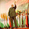 Article image for: Prime Minister Narendra Modi waves Photogallery - Times of India