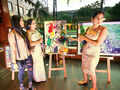 An art exhibition Photogallery - Times of India