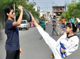 Karate lessons for young girls  Photogallery - Times of India
