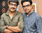 Kaushik Sen and Debdut Ghosh during an event Photogallery - Times of India