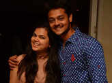 Ankita and Aditya during a party in Kismet, Hyderabad