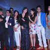 Article image for: Celebrities pose during the music launch of <i class="tbold">uvaa</i>