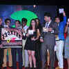 Article image for: Celebrities pose during the music launch of <i class="tbold">uvaa</i>