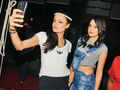 Nicole (L) and Suelem during an event, held at Nehru Place  Photogallery - Times of India